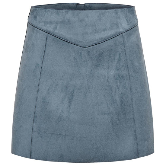 Only Γυναικεία φούστα Linus Faux Suede Bonded Only Γυναικεία φούστα Linus Faux Suede Bonded